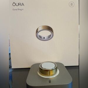 Gold Oura Ring generation 4